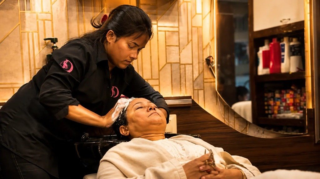Relaxing Hair Wash & Scalp Therapy
